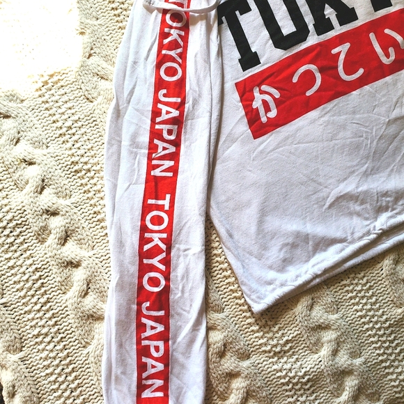 Tokyo Japan Cropped Hoodie XL - Picture 2 of 3